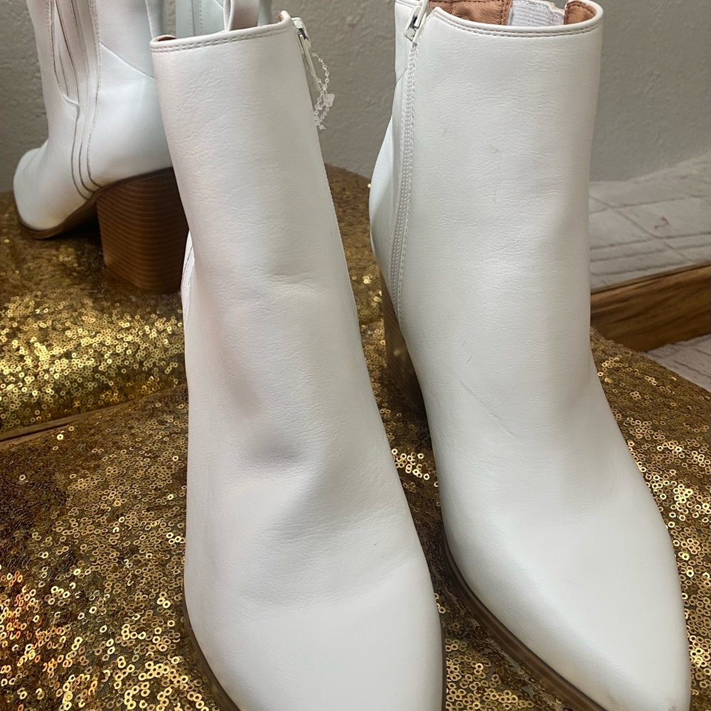 White boots